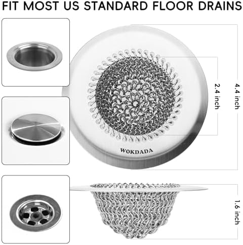 Wokdada Bathtub Drain Hair Catcher