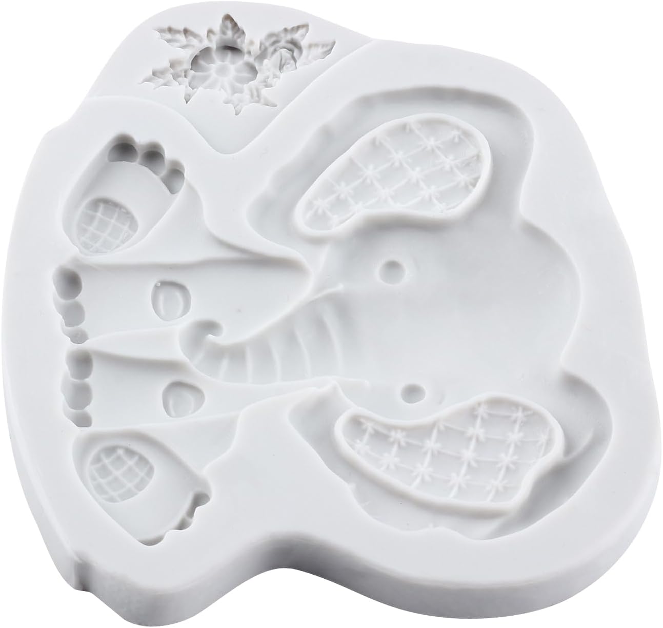 Lingzhi Elephant Lion Fondant Molds Set Of 2