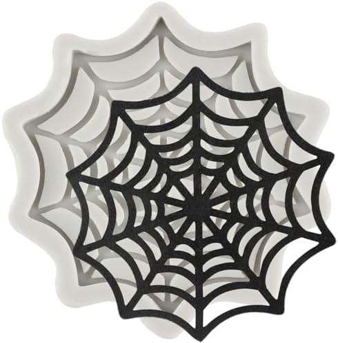 Spider Web Silicone Fondant Molds for Cake Decorating