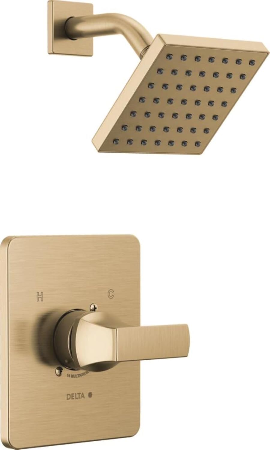 Delta Faucet Velum 14 Series Gold Shower Trim Kit 1