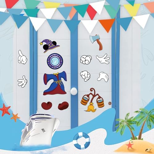 RiVolTa Magical Cruise Door Magnets 15 Pcs