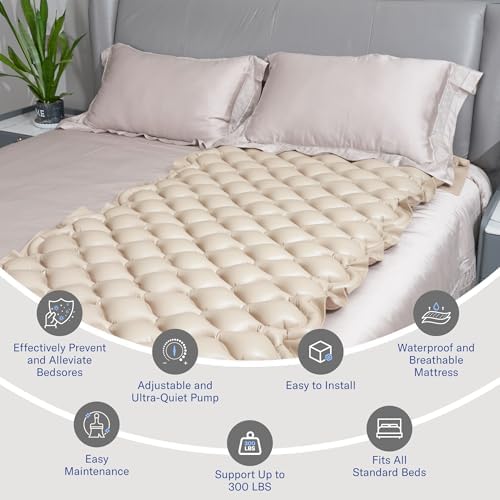 Alcedo Alternating Air Pressure Mattress Pad for Bed Sore Prevention 1