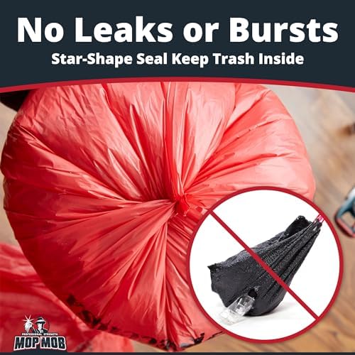 Mop Mob 150 Pk 10 Gallon Biohazard Waste Bags