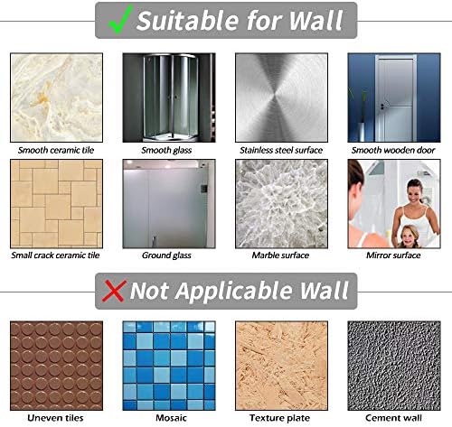 KAIYING Self Adhesive Shower Head Mount with Adjustable Angle
