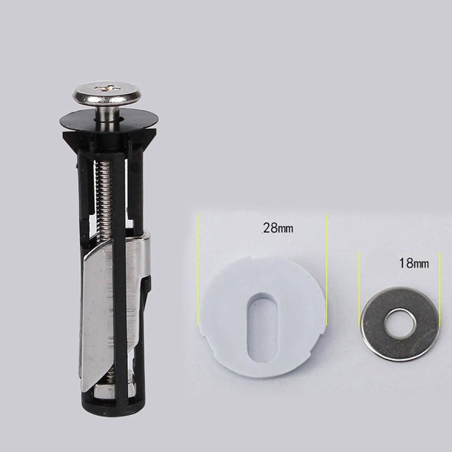 ANGINORLD Universal Toilet Seat Bolt Kit