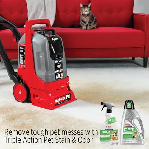 Rug Doctor Pro Deep Commercial Carpet Cleaner with Pet Bundle