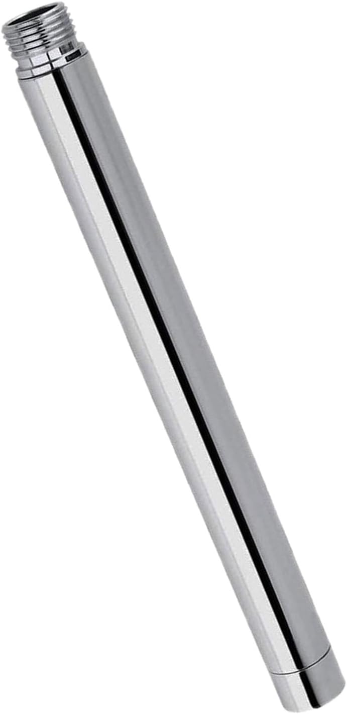 8 Inch Stainless Steel Shower Extension Tube for Modern Bathrooms