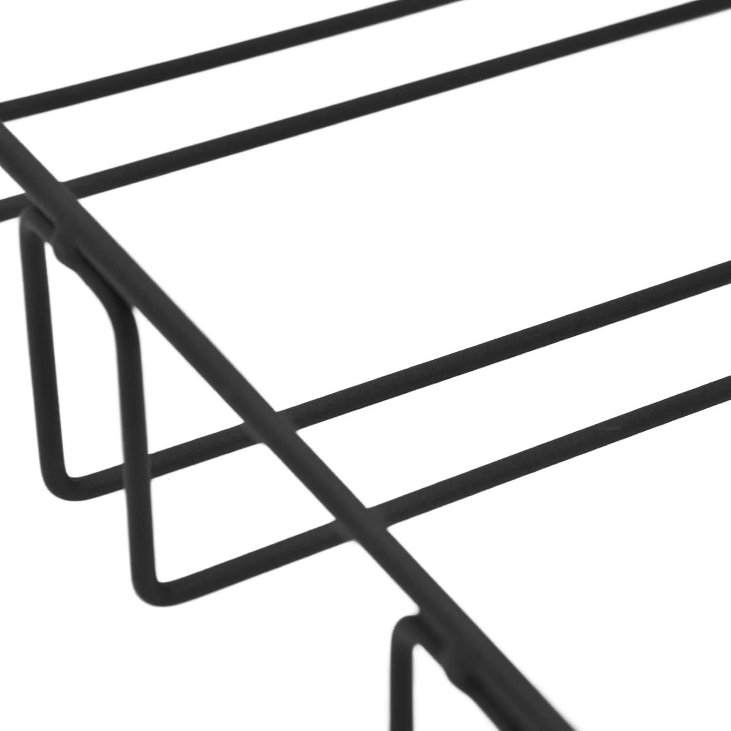 HURRISE Space-Saving Wine Glass Holder with 3 Rails