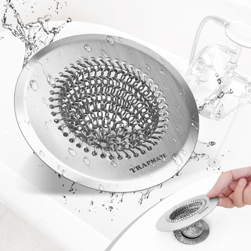TRAPMATE 304 Stainless Steel Drain Hair Catcher