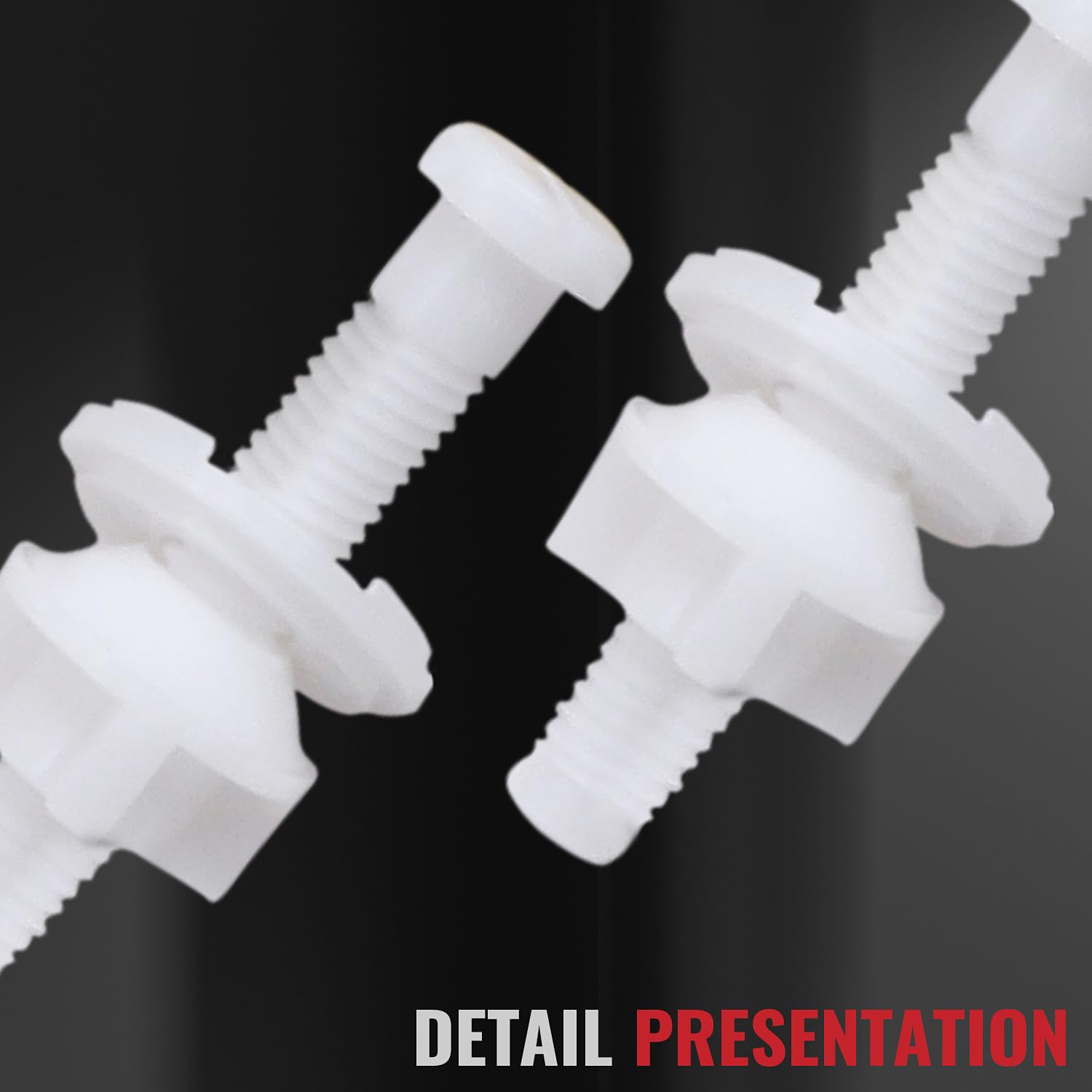 PuritySage Traditional Toilet Seat Bolts 2-Pack 1