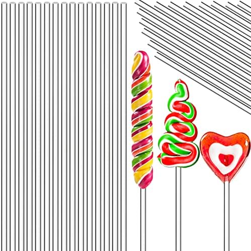 Zopeal 200 PC Acrylic Lollipop Sticks for Decor Baking