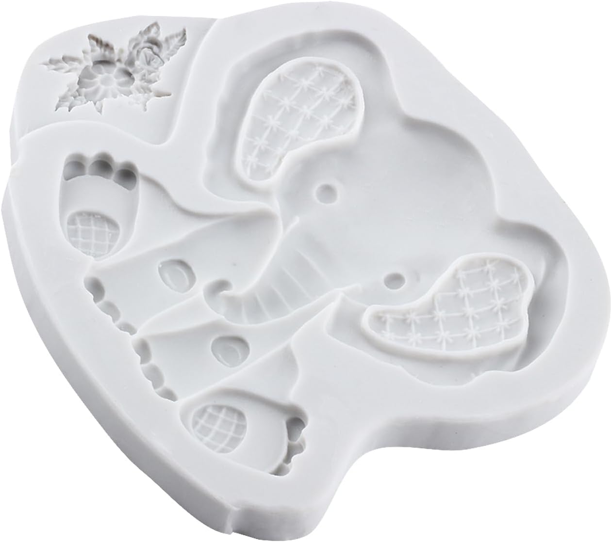 Lingzhi Elephant Lion Fondant Molds Set Of 2