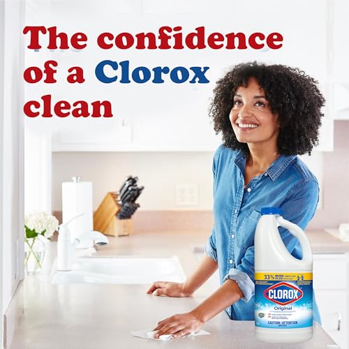 Clorox Bleach 2 Pack 43 oz Each Easy Pour with Handle