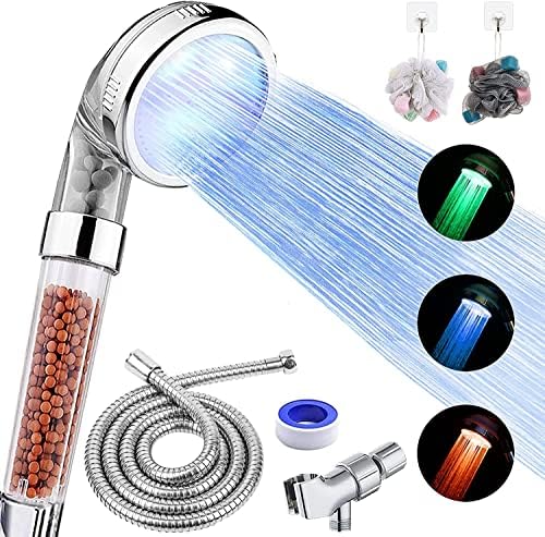 FASTRAS LED Shower Head with Handheld and Hose
