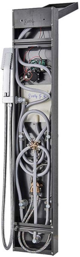 Gougeltd Waterfall Shower Panel with Massage Jets