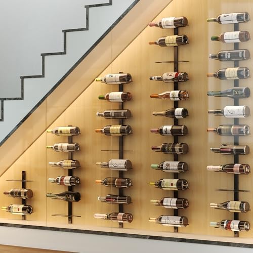 X-cosrack 12-Bottle Wall Wine Rack with Detachable Design