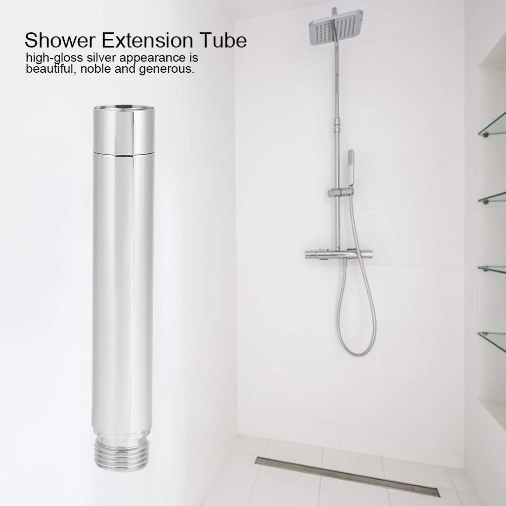 Nikou 4-Inch Stainless Steel Shower Extension Tube
