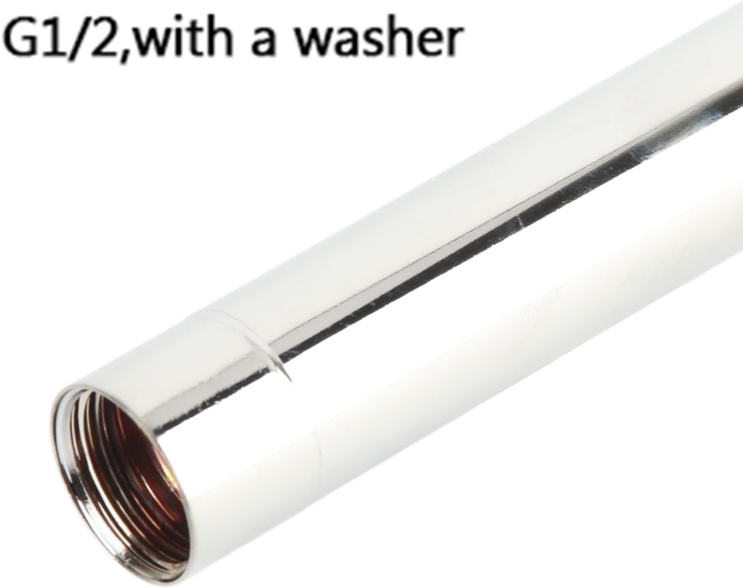 Fdit 4 Inch Shower Arm Extension with Chrome Plating