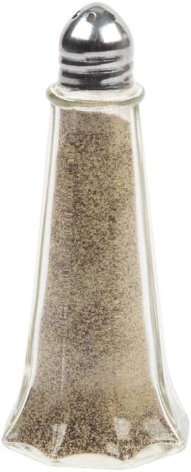 Set of 2 1 oz Tower Salt Pepper Shakers