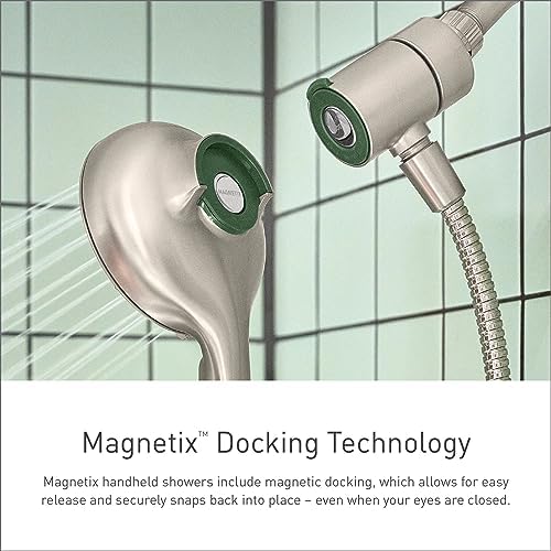 Moen Magnetix 25 GPM Chrome Handheld Rain Shower Head 2-in-1 Combo
