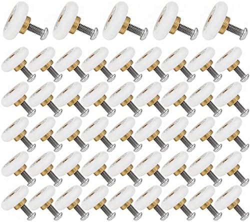 YUANQIAN Shower Door Rollers 50PCS Replacement