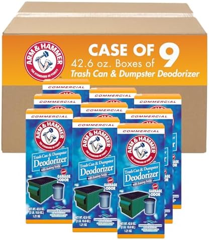 Arm Hammer Trash Can Deodorizer 426 oz Case of 9