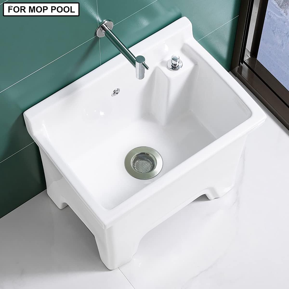 Seatery 2PCS Bathtub Drain Strainers with Hair Catcher