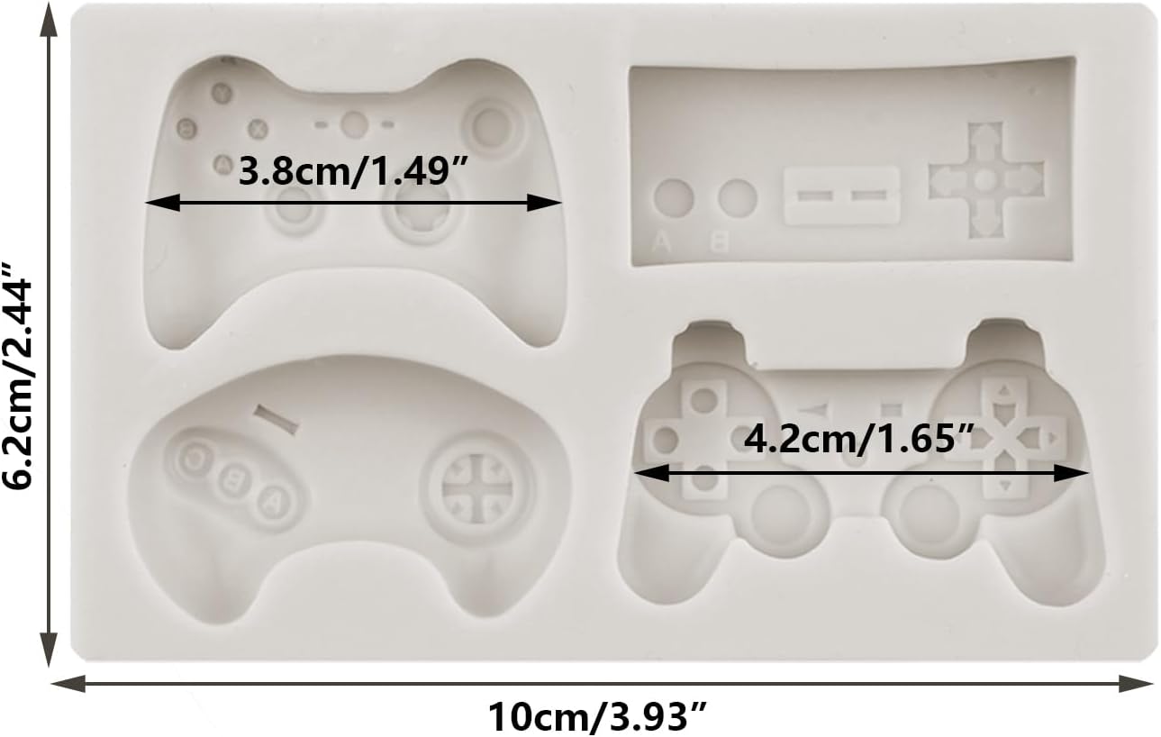 Game Controller Silicone Fondant Mold Set 1