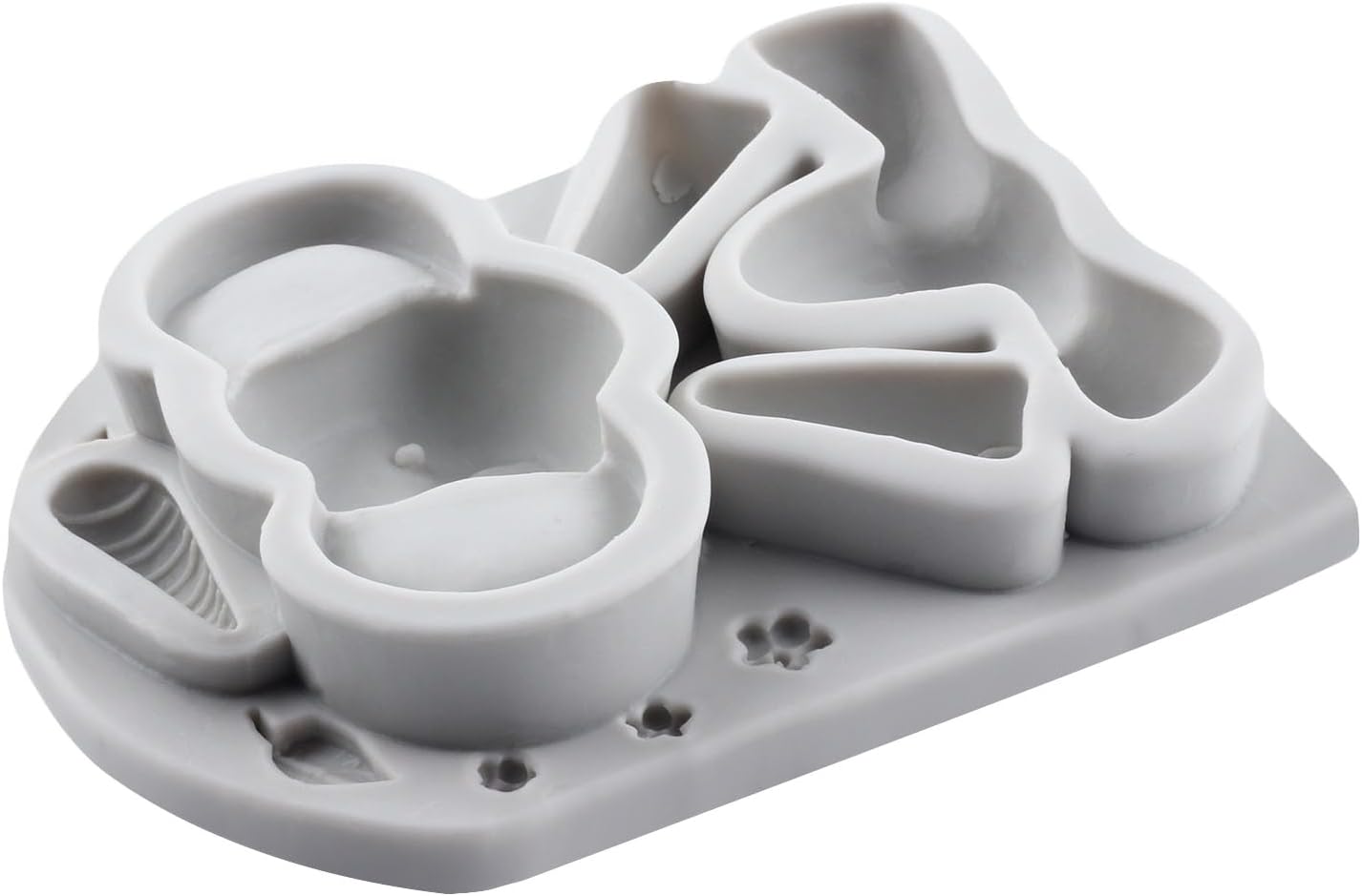 YANQINMS Elephant Silicone Fondant Mold - Reusable Cake Decorator Mold