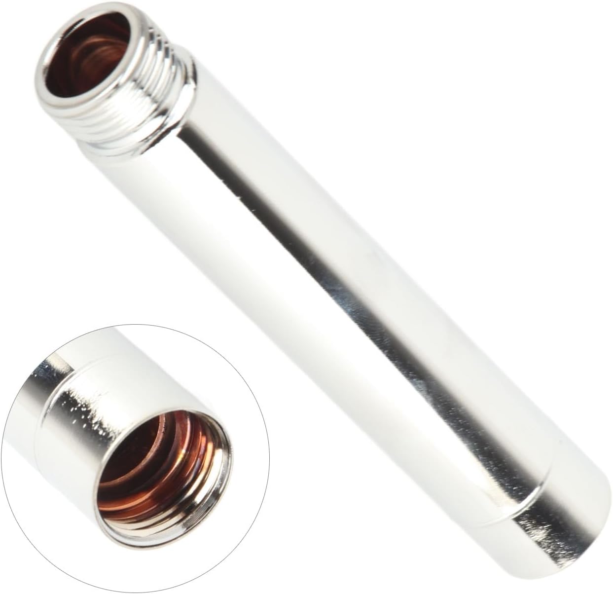 Garosa 4 Inch Stainless Steel Shower Extender Silver