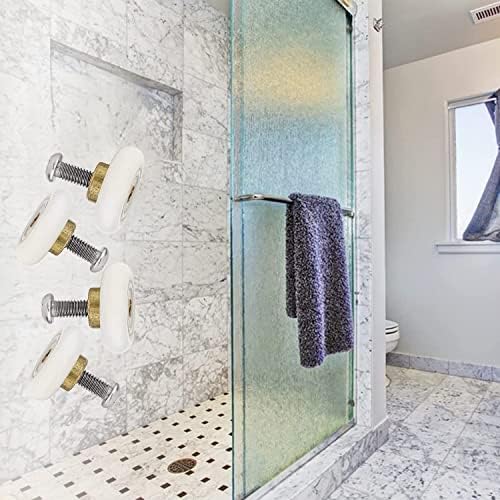 YUANQIAN Shower Door Rollers 20PCS Replacement for Glass Doors