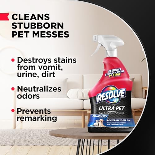 Resolve Ultra Pet Odor and Stain Remover Spray 32oz