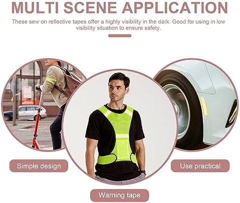 Baluue Reflective Safety Stripes for Clothing and Helmets
