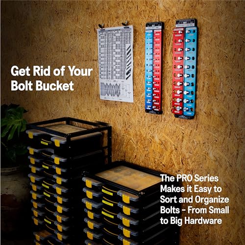 Identibolt PRO Thread Checker - 28 Sizes Metric Imperial Magnetic Mount