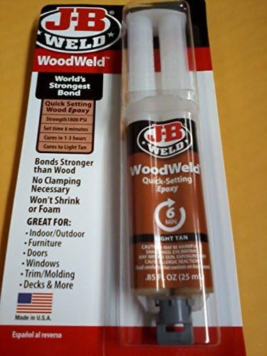 J-B Weld Woodweld Syringe Affordable Dental Tool