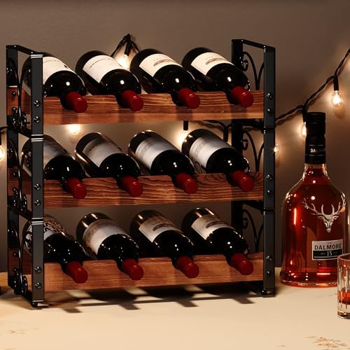 X-cosrack 3-Tier Wine Rack for Inside Cabinet