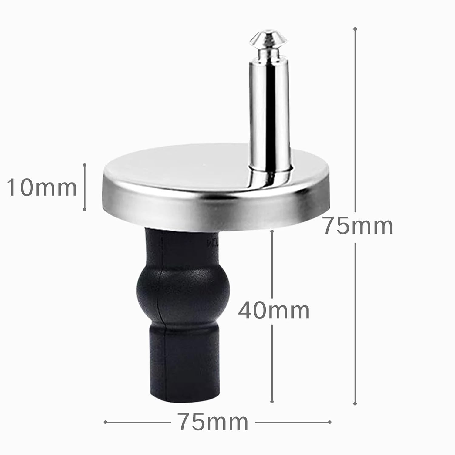 YAFIYGI Toilet Seat Bolts Replacement Kit 2Pcs