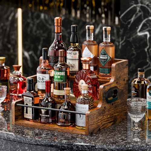 KLM 3-Tier Liquor Display Wine Rack Shelf Organizer