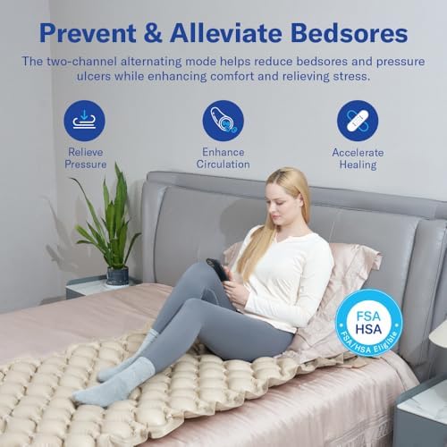 Alcedo Alternating Air Pressure Mattress Pad for Bed Sore Prevention 1