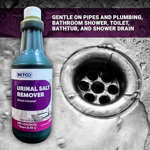 Detco Urinal Salt Remover Concentrate - 1 Quart