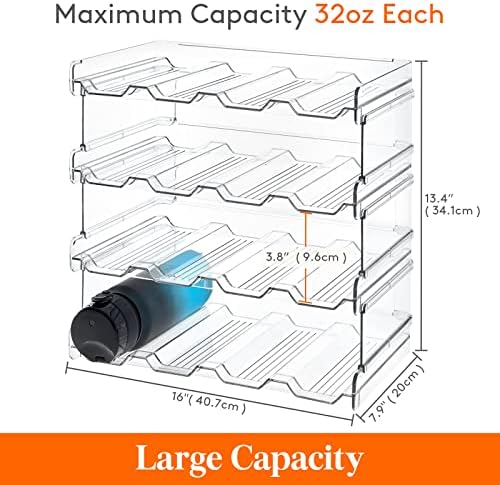 Lifewit Stackable Water Bottle Organizer 3Pack 1