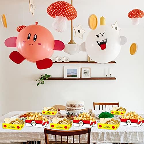 Cartoon Theme Paper Food Trays 24pcs for Anime Party