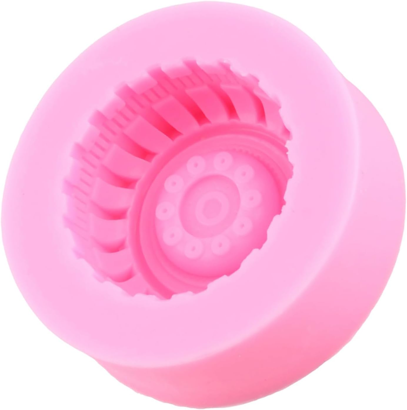 3D Tire Silicone Fondant Mold for Cake Decoration
