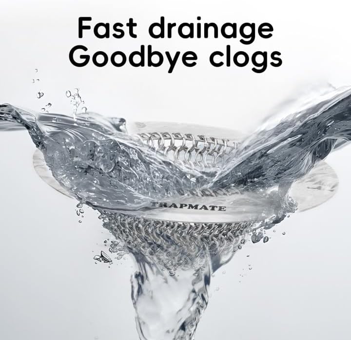 TRAPMATE 304 Stainless Steel Drain Hair Catcher
