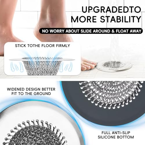 Wokdada Bathtub Drain Hair Catcher