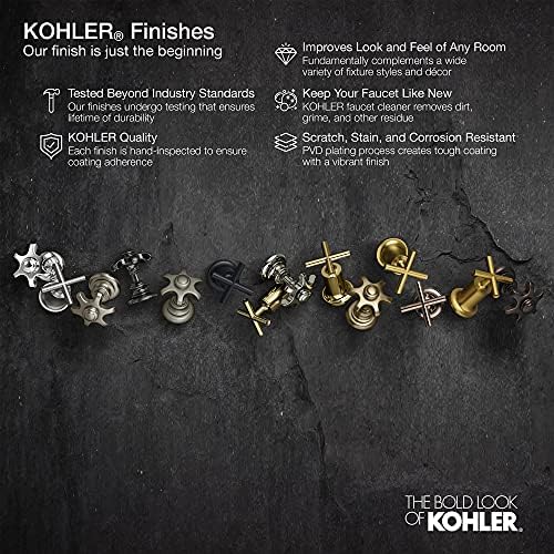 KOHLER 78385-2MB Brushed Moderne Brass Hardware
