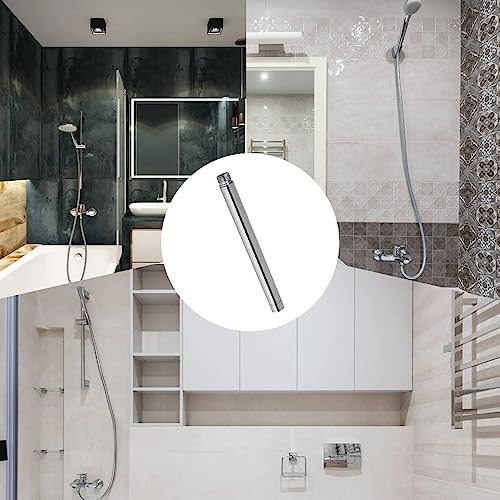 8 Inch Stainless Steel Shower Extension Tube for Modern Bathrooms