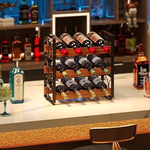 X-cosrack 3-Tier Wine Rack for Inside Cabinet