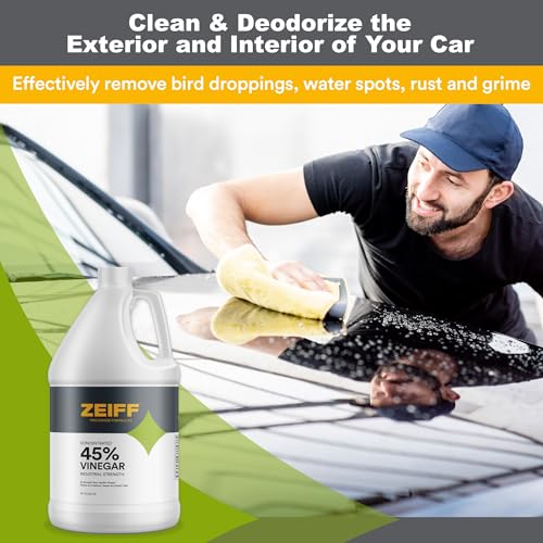 Zeiff 45 Pure Concentrated Vinegar - 2 Gallon Technical Grade