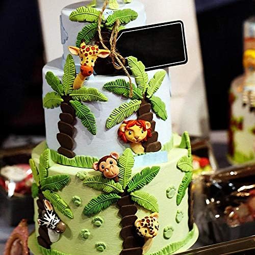Fewo Forest Animals Fondant Cake Molds Set